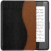 TiMOVO Case Compatible with Kindle Paperwhite - PU Leather Smart Cover with Auto Wake/Sleep Function fits Paperwhite Versions Prior to 2018 (Will not fit All-New Paperwhite 10th Gen), Black/Brown