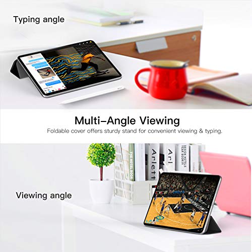 TiMOVO Smart Case for iPad Pro 11 Inch 2018, [Support Apple Pencil Pair & Charging