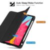 TiMOVO Case Fit iPad Pro 11" 2018 with Pencil Holder [Support Attaches Magnetically to Pair/Charge Function] Smart Case Protector Cover , with Auto Wake/Sleep for iPad Pro 11 2018 - Black