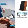TiMOVO Case Compatible with Kindle Paperwhite - PU Leather Smart Cover with Auto Wake/Sleep Function fits Paperwhite Versions Prior to 2018 (Will not fit All-New Paperwhite 10th Gen), Black/Brown
