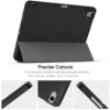 TiMOVO Case Fit iPad Pro 11" 2018 with Pencil Holder [Support Attaches Magnetically to Pair/Charge Function] Smart Case Protector Cover , with Auto Wake/Sleep for iPad Pro 11 2018 - Black