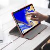 TiMOVO Samsung Galaxy Tab S4 10.5 Case,360 Degree Rotating Case Swivel Stand Cover with Pencil Holder,Auto Wake/Sleep Function for Samsung Tab S4 10.5 Inch(SM-T830/T835) 2018 Release - Red