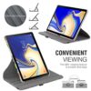 TiMOVO Samsung Galaxy Tab S4 10.5 Case,360 Degree Rotating Case Swivel Stand Cover with Pencil Holder,Auto Wake/Sleep Function for Samsung Tab S4 10.5 Inch(SM-T830/T835) 2018 Release - Lucky TREE
