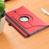 TiMOVO Samsung Galaxy Tab S4 10.5 Case,360 Degree Rotating Case Swivel Stand Cover with Pencil Holder,Auto Wake/Sleep Function for Samsung Tab S4 10.5 Inch(SM-T830/T835) 2018 Release - Red