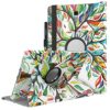 TiMOVO Samsung Galaxy Tab S4 10.5 Case,360 Degree Rotating Case Swivel Stand Cover with Pencil Holder,Auto Wake/Sleep Function for Samsung Tab S4 10.5 Inch(SM-T830/T835) 2018 Release - Lucky TREE
