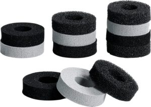 TiMOVO 12-Pack Precision Rings, Black & Gray