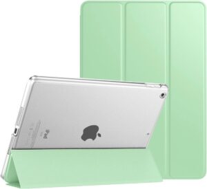 TiMOVO Hülle für iPad 9. Generation 2021/iPad 8. Generation 2020/iPad 7. Generation 2019, Dünn Schutzhülle Cover mit Auto Schlafen/Wachen, Grün