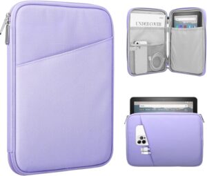 TiMOVO 8-9 Pouces Housse de Tablette pour Nouvel iPad Mini 7 (A17 Pro, 2024), iPad Mini 6 (8.3-Inch, 2021), iPad Mini 5/4/3/2/1, Sac de Protection Portable pour iPad Mini,Pourpre