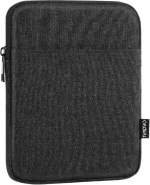 TiMOVO Housse 6-7 Pouces pour Liseuse, Compatible avec Colorsoft Signature Edition, Étui de Protection et Sac de Transport pour Appareils Kobo, Noir