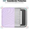 TiMOVO 6-7 Inch eReader Sleeve, Purple Lavender | Protective Cover Case with Pocket for Paperwhite/Colorsoft Signature Edition/Oasis & Kobo eReaders
