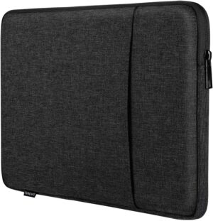 TiMOVO Housse Ordinateur Portable 13", Sacoche en Feutre, Noir