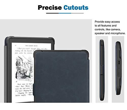 Will not fit All-New Paperwhite 10th Gen Soft TPU Skin Anti-Scratch Smart Cover with Auto Wake/Sleep fits Paperwhite Versions Prior to 2018 TiMOVO Case Compatible with Kindle Paperwhite Indigo 