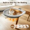 41e2OD0qvtL._AC_.jpg Pawaboo Cat Desk Bed, One-Click Foldable Sunken Cats Hammock up to 40lbs