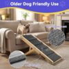 Pawaboo 2026 Upgraded Small Dog Ramp for Couch Foldable