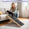 Pawaboo 2026 Upgraded Small Dog Ramp for Couch Foldable