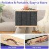 Pawaboo 2026 Upgraded Small Dog Ramp for Couch Foldable